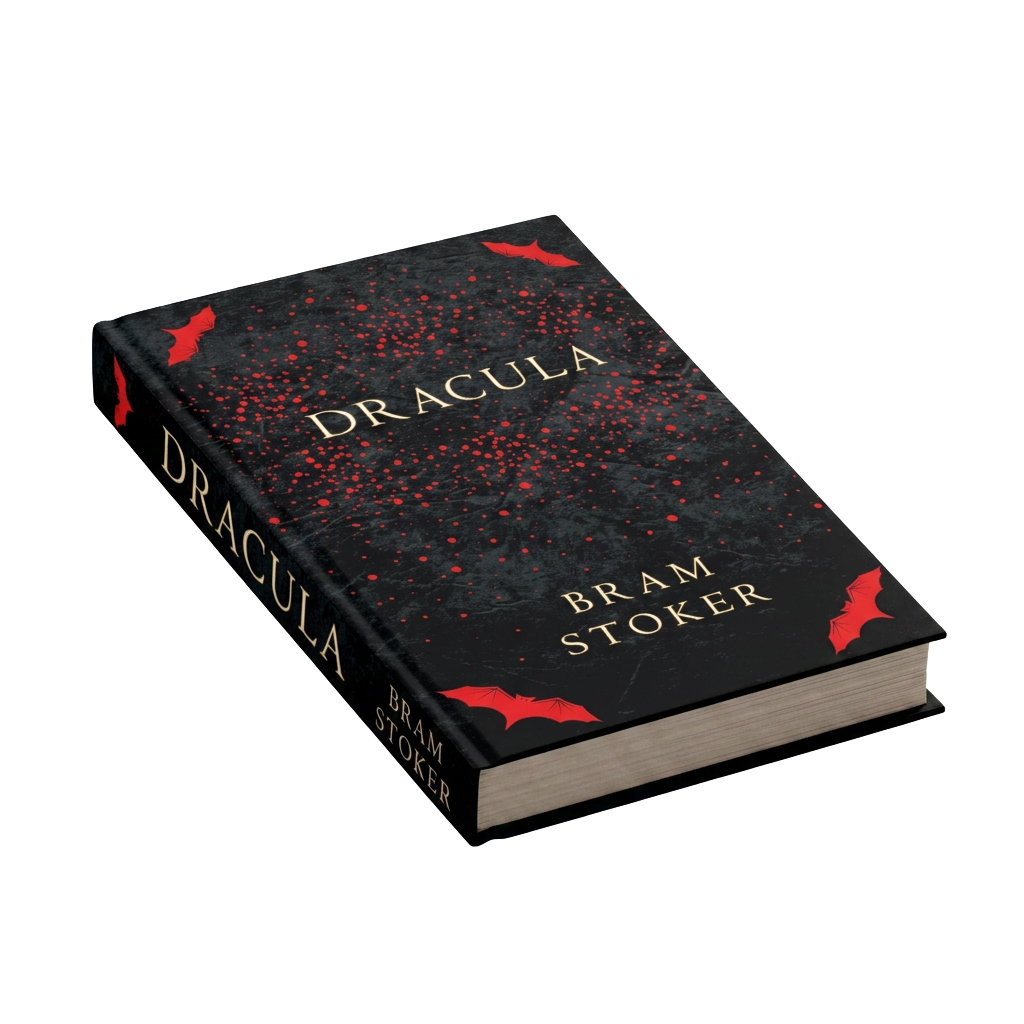 Hardcover copy of Dracula by Bram Stoker